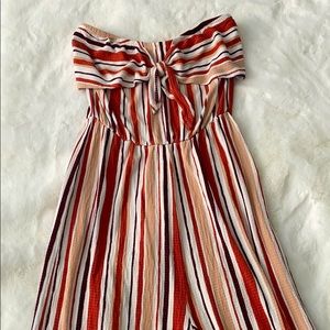 Strapless Romper